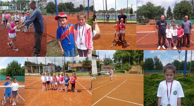 Na teniskim terenima „TK Slavija“ u Ćupriji održan je teniski turnir na crvenom nivou !!!