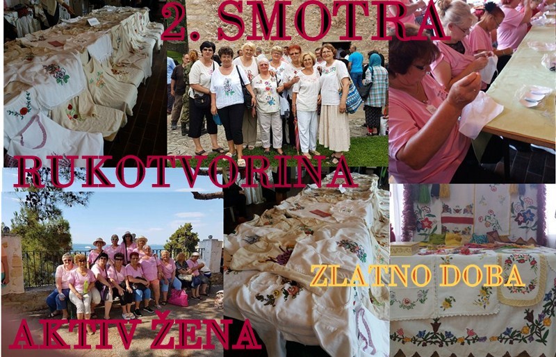 Aktiv žena „NAŠE ZLATNO DOBA“ iz Ćuprije organizuje 2. smotru narodnih rukotvorina !!!