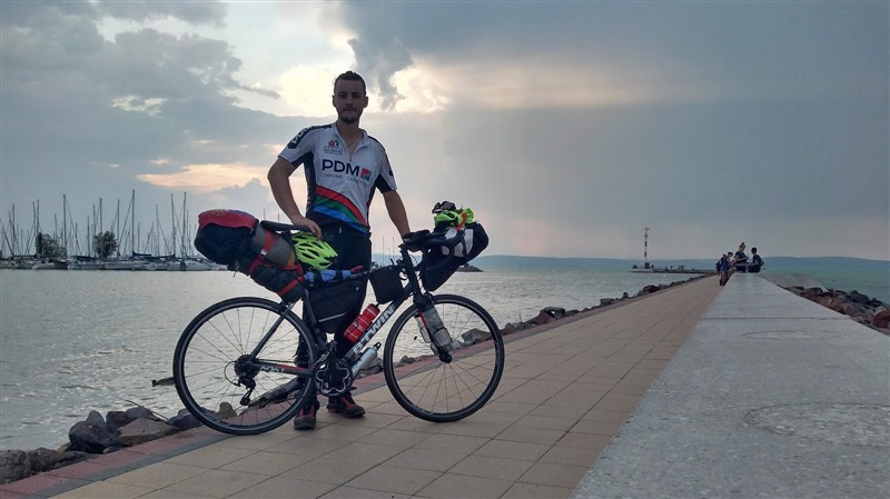 PETAR ŠUMADINAC preko pet zemalja biciklom stigao do Nemačke !!!