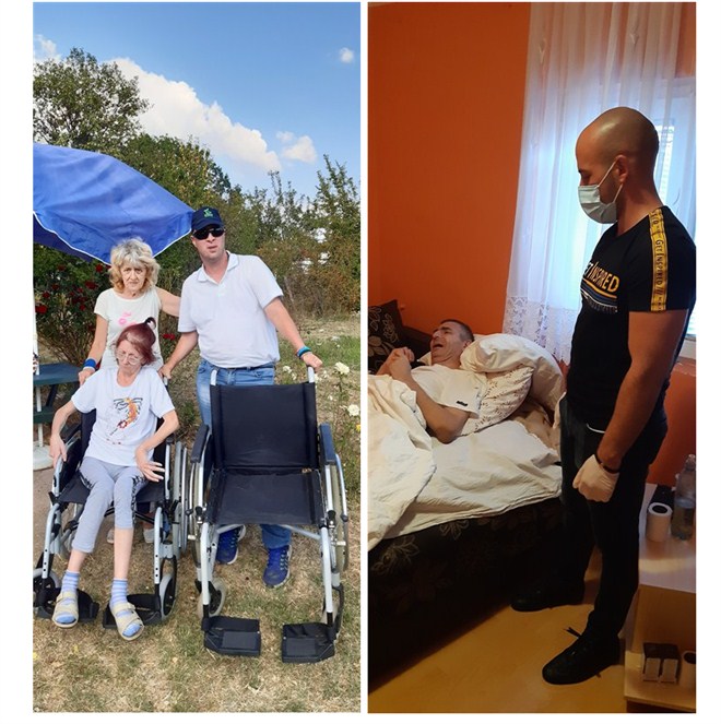 Porodica Čolić iz Ljubesela kod Topole dobila kolica i lekove !!!