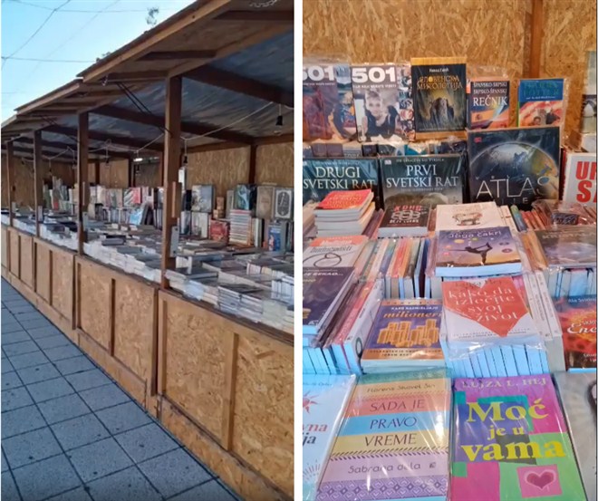 U centru Ćuprije u toku je prodajna izložba knjiga !!!