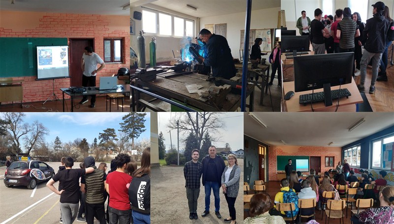 Učenici osmog razreda OŠ „Vuk Karadžić“ posetili Tehničku školu u Ćupriji