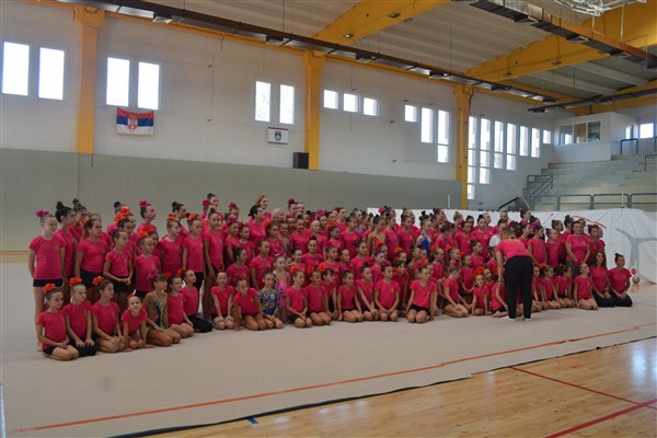 Svilajnac je prošle nedelje bio domaćin Međunarodnom kampu ritmičke gimnastike