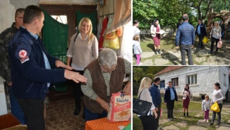 Opština Svilajnac i Crveni krst Svilajnac počeli su podelu prehrambenih paketa za sve korisnike Centra za socijalni rad