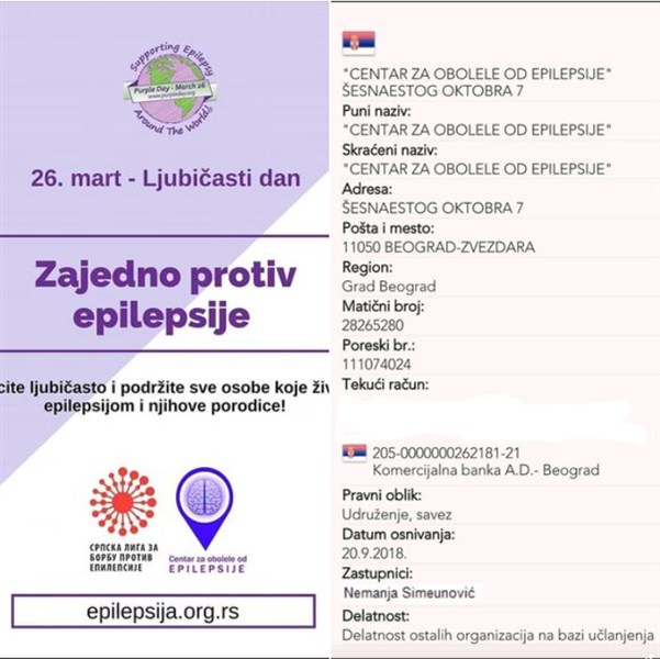„Ljubičasti dan“ – Dan podrške osobama sa epilepsijom