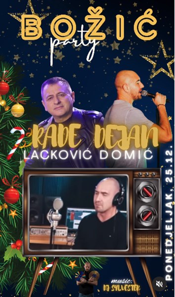 Rade Lacković i Dejan Domić ukrstiće glasove u Clubu No 1- zagarantovana odlična zabava