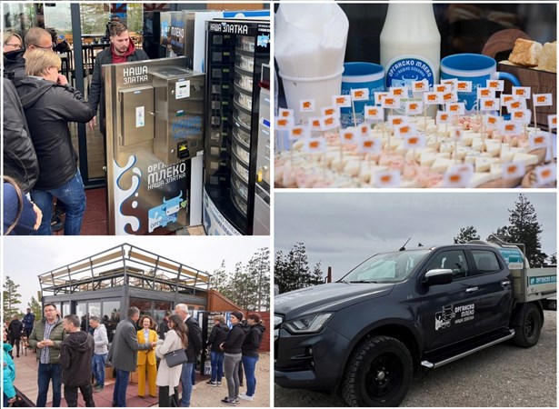 Na Torniku postavljen mlekomat sa mlečnim proizvodima lokalnih proizvođača