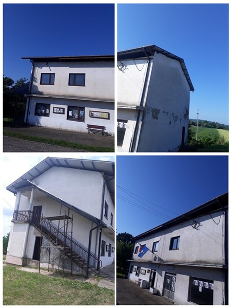Završeni radovi na sredjivanju krova i stepeništa na Domu kulture u selu Lukovica kod Svilajnca
