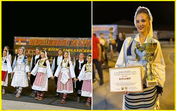 Na 12. Medjunarodnom festivalu u Lebanu KUD Sindjelić Svilajnac osvojio Prvo mesto za scenski nastup