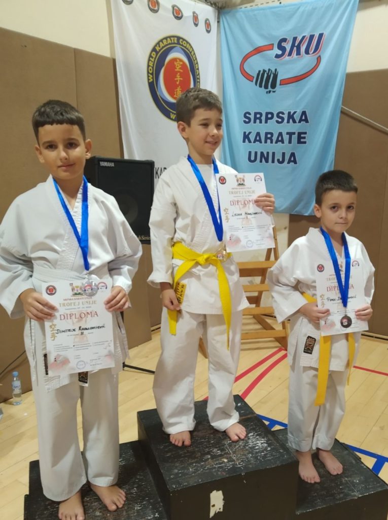 Pavle Damnjanović osvojio bronzanu medalju u disciplini kate pojedinačno