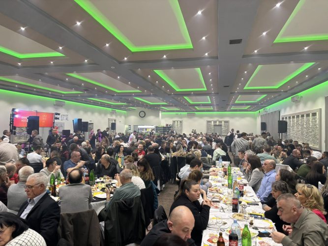 Lovačka zabava u Sedlaru kod Svilajnca u organizaciji L. U "Fazan"Sedlare