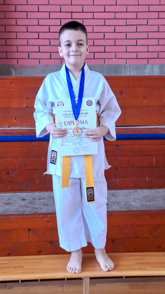 Veliki uspeh Pavla Damnjanovića na Gran Pri turniru u Aranđelovcu