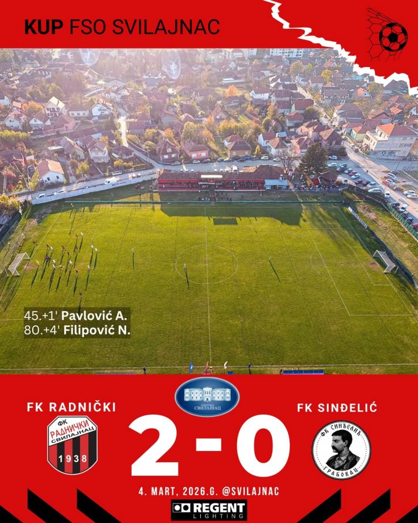 Pehar u vitrinama Svilajnčana