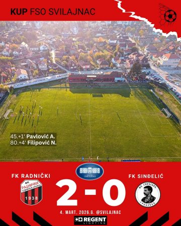 Pehar u vitrinama Svilajnčana