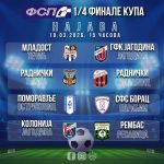 Odigrane utakmice 1/4 finala Kupa FS PO Jagodina