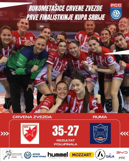 Polufinale rukometnog kupa Srbije za žene