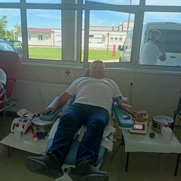 Dejan Novaković iz Jagodina danas dao 84 put krv i do sada spasio 120 života