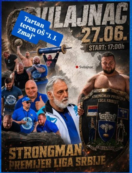 Strongman Premijer Liga Srbije u Svilajncu