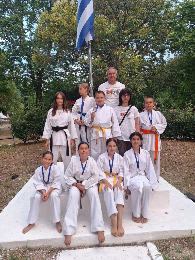 Uspešno završen karate kamp u Grčkoj